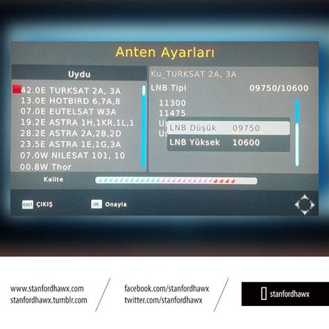 türksat tv frekans 2019